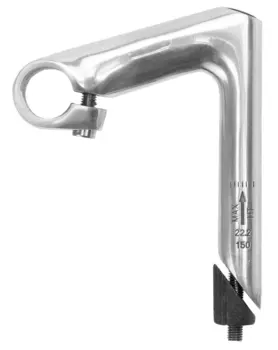 Вынос велосипедный M-Wave внутренний, 1", "обратн. подъем", 100/150мм, для руля 25,4мм, алюминий, 5-400234