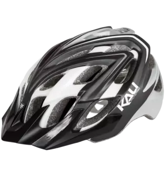 Велошлем KALI Chakra Plus Sonic, матовый серо-белый