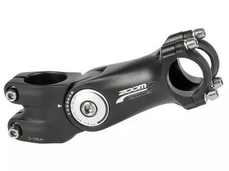 Вынос велосипедный ZOOM, регулируемый, на 1.1/8", для руля D-25.4, 105/70 мм, 404163
