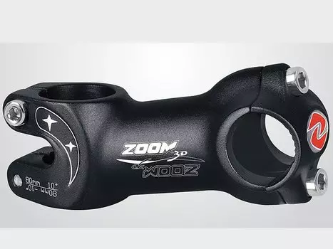 Вынос велосипедный ZOOM TDS-D120-8, МТВ, 2 болта, 1-1/8", длина 110мм, руль 25,4мм, TDS-D120-8