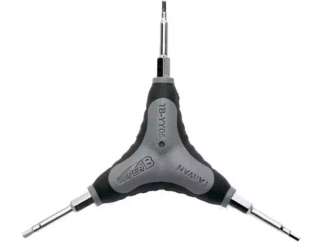 Y-ключ торцевой SUPER B (Premium) TB-YY05, шестигранники 2/2,5/3мм, TB-YY05