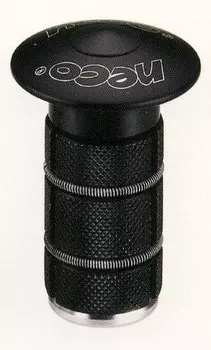 Якорь NECO H286G 1-1/8" многоразовый, диаметр 22-25.4, с крышкой, длина 18мм, черный, 6-190381