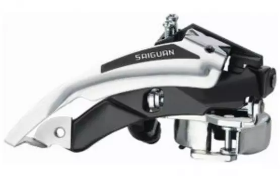 Переключатель перед.,универсальная тяга, ниж. крепление, емкость 42 зуб, диаметр трубы28,6; 3 QD 40