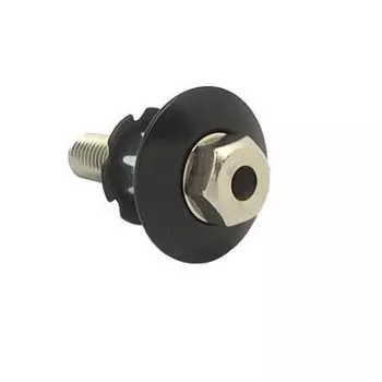 Якорь велосипедный NECO, 1-1/8", чёрный, для ВМХ (полый болт), в торговой упаковке, H2869