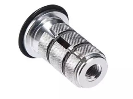 Якорь велосипедный NECO, 1-1/8", карбоновая крышка, многоразовый, длина 32мм, C286GCX