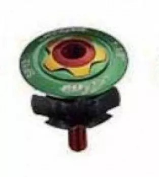 Якорь велосипедный TBS, 1" / 1-1/8" чёрный, CNC, CC-SP13B