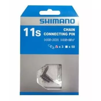 Замок к цепи SHIMANO, пины для CN9000, 11 скоростей, HG-EV, соединительный штифт, 3 шт, Y0AH98030
