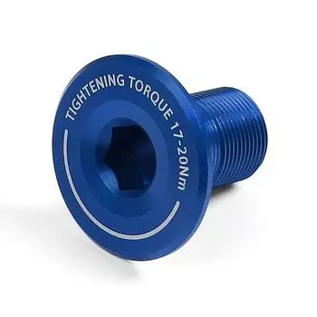 Заглушка вала шатунов HOPE CRANKSET SHAFT END CAP, 1 штука, синий, HC105-28B