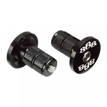 Заглушки для грипс BBB GripStop, черный, BHG-51