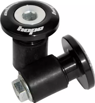 Заглушки для руля Hope Grip Doctor, комплект 2 штуки, черный, GDOCN