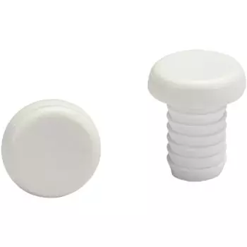 Заглушки руля Chilli Bar Ends Base, 18 мм, 2021, White, CEE0003