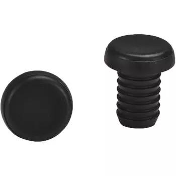 Заглушки руля Chilli Bar Ends Rocky, пластик, 2021, Black, CEE0008