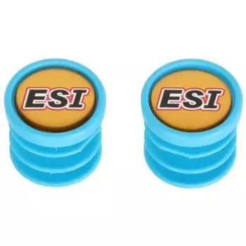 Заглушки руля ESI Logo, пластик, голубой, BP1AQ