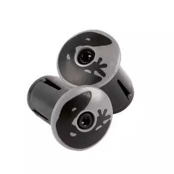 Заглушки руля Lizard Skins Packaged DSP Bar Tape Plugs Diamond White, PLUGS120