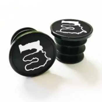 Заглушки руля Mucky Nutz, черный [5], MN0115