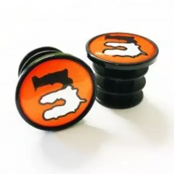 Заглушки руля Mucky Nutz, оранжевый [5], MN0120