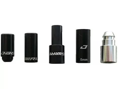 Заглушки в комплекте JAGWIRE CHA156 для MOUNTAIN ELITE LINK BRAKE, 12 штук, чёрные, блистер, CHA156