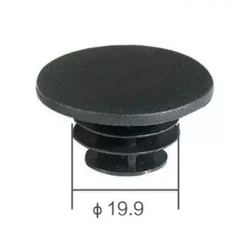 Заглушки в руль TBS HL-05, D:19.9 мм, полиэстер