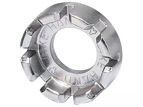 Захват д/спиц BIKEHAND сталь 10/11/12/13/14/14/15/15G YC-8A "круглый" серебр., 6-140081