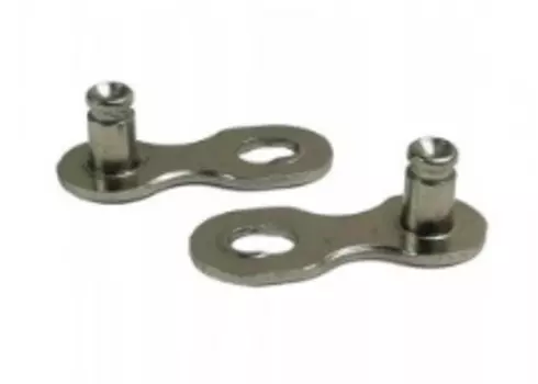 Замок цепи Sigma для велосипеда ELVEDES,подходит для всех 10 скоростных цепей, 2 замка,Цвет:титановый, SCL-19 Ti-Gray,GS