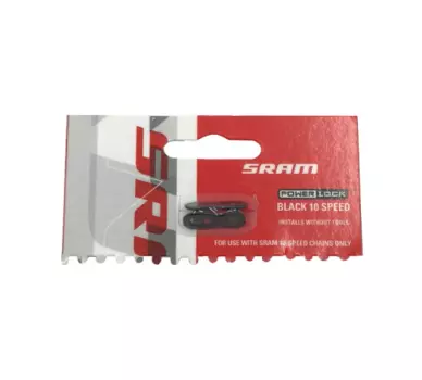 Замок цепи SRAM PowerLock Black, 10 скоростей, 1 РСS, 85.2737.270.074