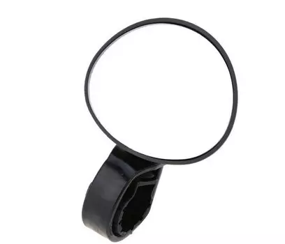 Зеркало велосипедное, на руль, индивидуальная упаковка, черный, 4650066009194