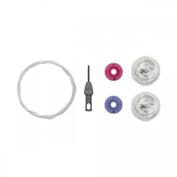 Замок для обуви Fizik BOA® IP1 Dial прав.+левый, белый, 1200259