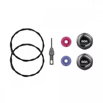 Замок для обуви Fizik BOA® IP1 Dial прав.+левый, черный, 1200260