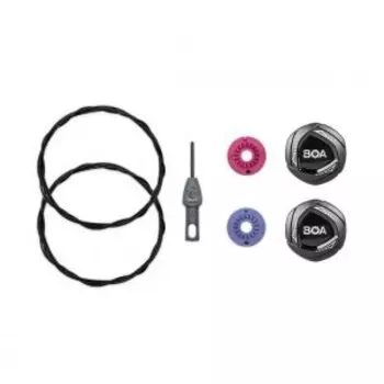 Замок для обуви Fizik BOA® IP1 Dial прав.+левый, черный, 1200260