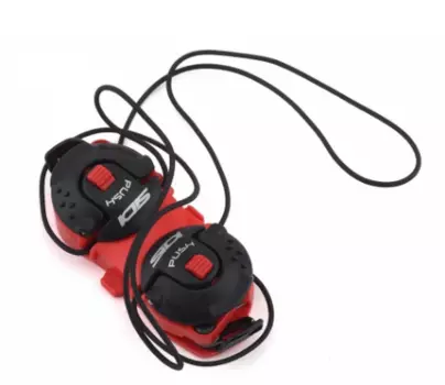 Замок для туфель SIDI Double Tecno-3 Push System черный/красный №99, RLETE3DOPA