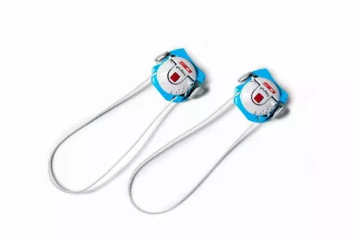 Замок для велообуви SIDI, Super TECNO 3 PUSH Short, голубой/белый, №78, RLETE3PCOR