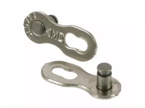 Замок для велосипедной цепи KMC 7/8R EPT, 7/8скоростей, серебристый, WC78EPTR0