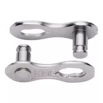 Замок для велосипедной цепи KMC 9R EPT, 9скоростей, Silver, WC09EPTR0