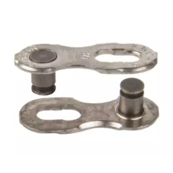 Замок для велосипедной цепи КМС, 11 скоростей, EcoProTeQ, серебристый, 302305