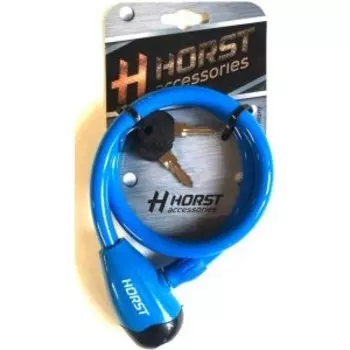 Замок HORST 12х650мм автом. на ключе розовый, 09-100065