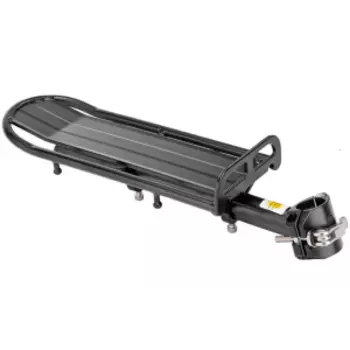 Багажник велосипедный HORST H027A, задний, на подседельный штырь, до 9 кг, на эксцентрике, черный, 00-170343