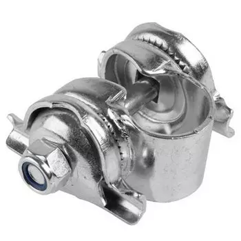 Замок седла Selle Royal Saddle Clamp, для штырей без замка, сталь, 5-и составной, серебристый, 02-300423