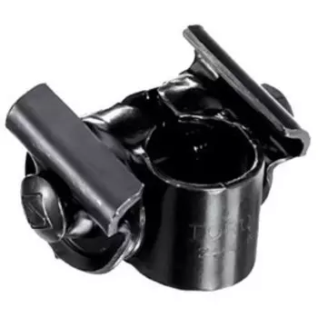 Замок седла Selle Royal Saddle Clamp, для штырей без замка, сталь, 3-х составной, черный, 02-300411