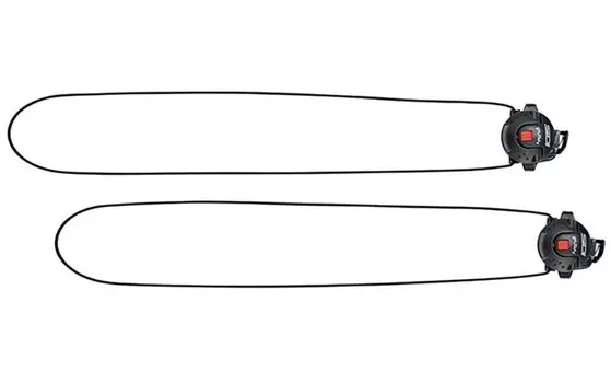 Замок SIDI TECNO TECNO 4 IRON 230mm, черный/красный, RLETE4ACC230