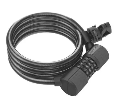 Замок Syncros Masset Coil Cable Combination Lock black, ES280304-0001