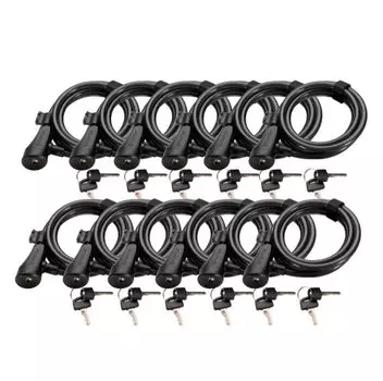 Замок Syncros SL-07 10x1850mm 12-ШТ essentials (black), ES281289-0001