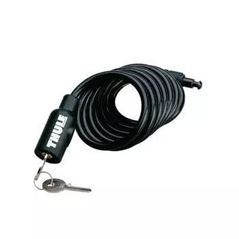 Замок троссовый Thule Cable, 180 cm, черный, 538000