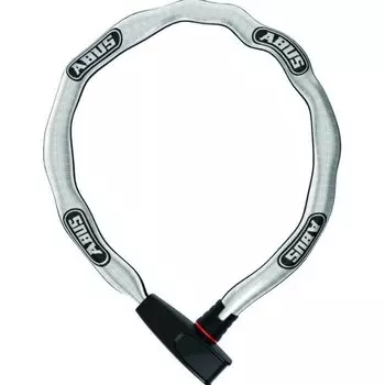 Замок вело Abus цепь 6мм, ключ, 6806K/110см reflective (square Chain) класс защиты 6/15 1160гр ABUS, 05-0069105