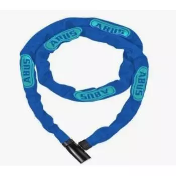 Замок вело ABUS, цепь на ключе 6806K/85см 6мм, класс защиты 6/15 blue mask синий, 05-0090286