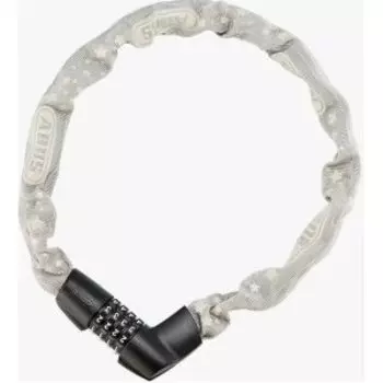 Замок вело ABUS, цепь на коде 4х разр 1385/75см grey star Tresor 6мм класс защиты 6/15 серый, 05-0088010