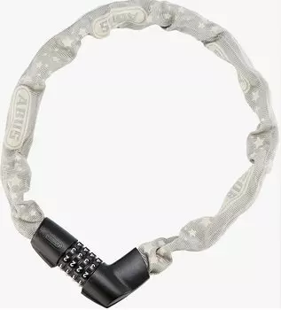 Замок вело ABUS, цепь на коде 4х разр 1385/75см grey star Tresor 6мм класс защиты 6/15 серый, 05-0088010