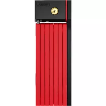 Замок вело ABUS складной на ключе 5700K/100см RD SH BORDO uGrip BIG класс защиты 7/15 с крепленим, красный, 05-0086746
