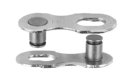 Замок велосипедной цепи M-WAVE 1/2"х11/128", 11 скоростей, SRAM/SHIMANO/KMC/M-WAVE, 1 штука, многоразовый, 5-301926