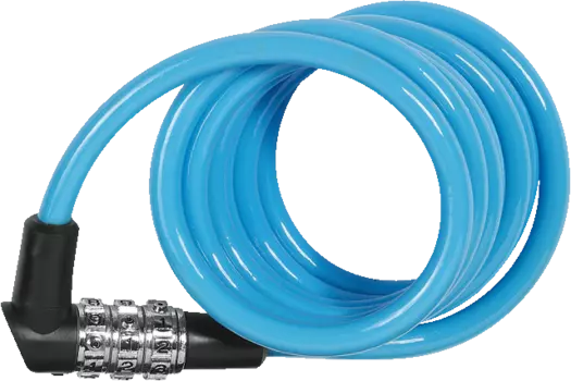 Замок велосипедный ABUS 3506C/120 color, трос 120 см, кодовый, 407734_ABUS