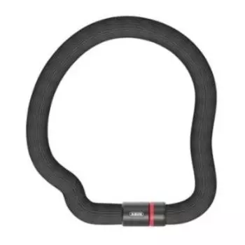 Замок велосипедный ABUS 6206K/110 BK Goose Lock, цепь, в чехле, ключ, 1120гр, черный, 05-0095547